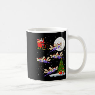 Mug Femme Dragonfly Père Noël Traîneau Volant Drôle Ma