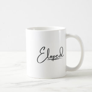 Mug Femme Elopée _ Mariée & ; Salle _ Lune de miel