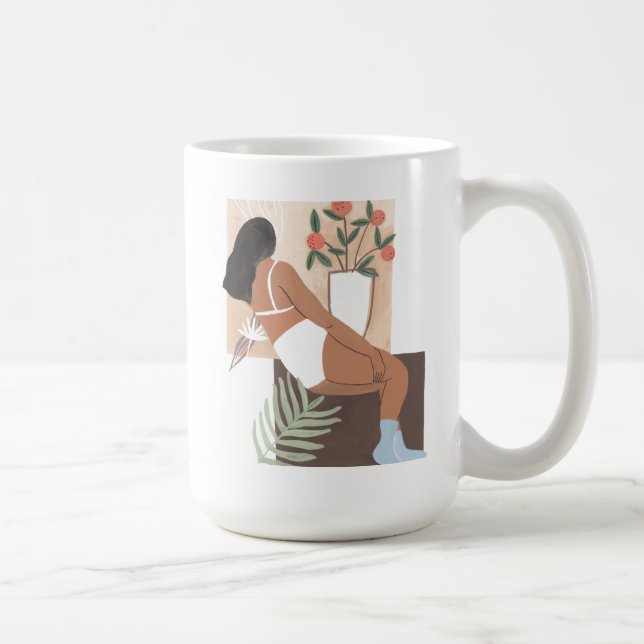 Mug Femme en repos (Droite)