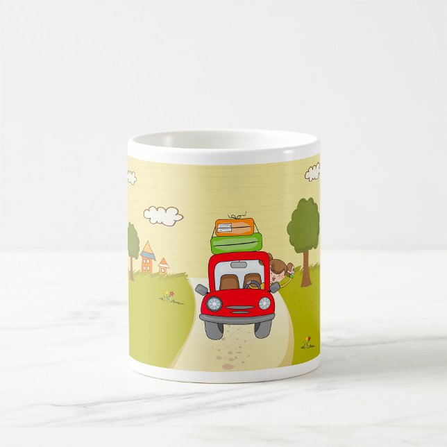 Mug Femme En Voiture (Créateur téléchargé)