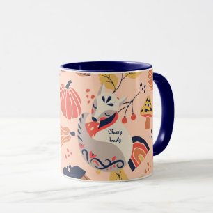 Mug Femme Enseignant Cadeau CLASSY LADY Hygge Fox