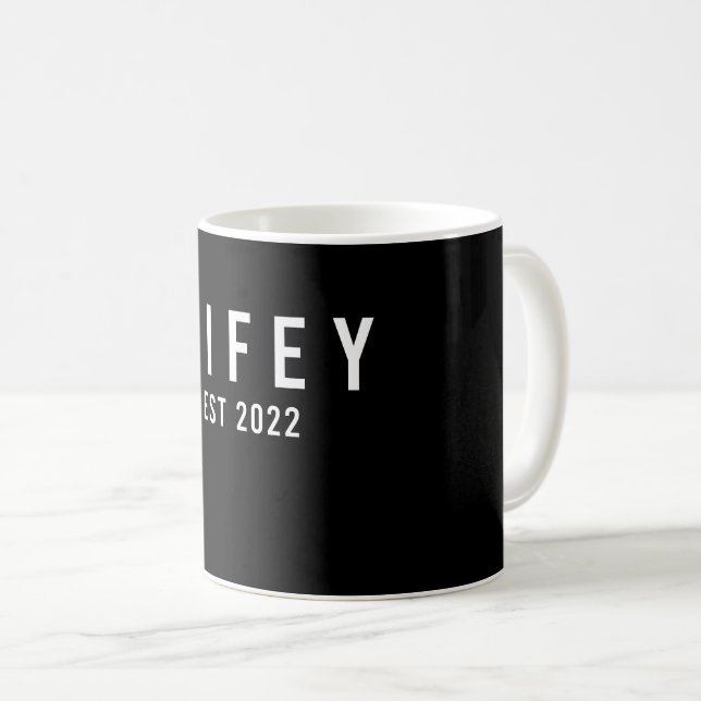 Mug Femme Épouse 2022 Future Mariée Enterrement de Vie (Devant droit)