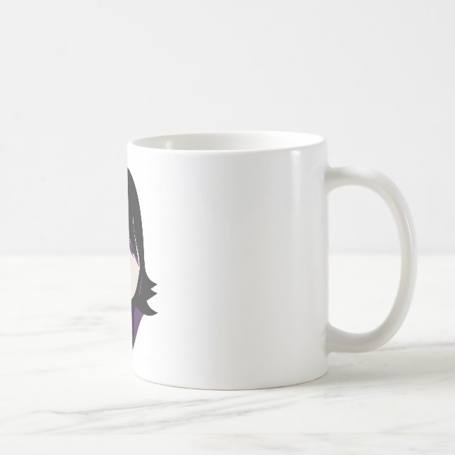 Mug Femme Espion Gothique En Violet (Droite)