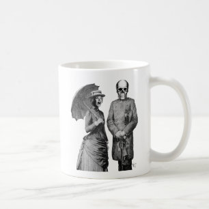 Mug Femme et crâne criards