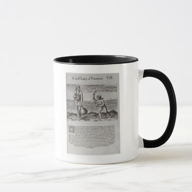 Mug Femme et jeune fille indiennes (Droite)