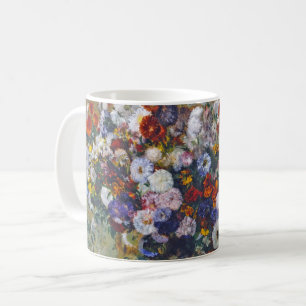 Mug Femme et vase de fleurs, Edgar Degas