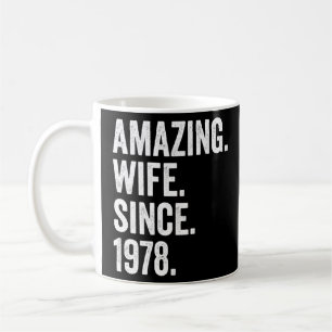 Mug Femme Extraordinaire depuis 1978 44e anniversaire 