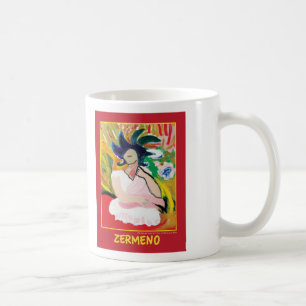 Mug "Femme Fauve" par Zermeno