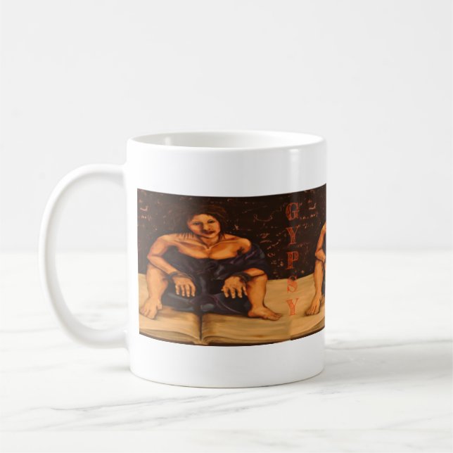 Mug femme gitane, la femme intérieure (Gauche)