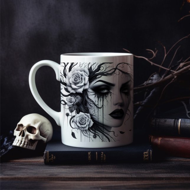 Mug Femme Gothique (Créateur téléchargé)