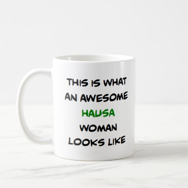 Mug femme hausa, formidable (Gauche)