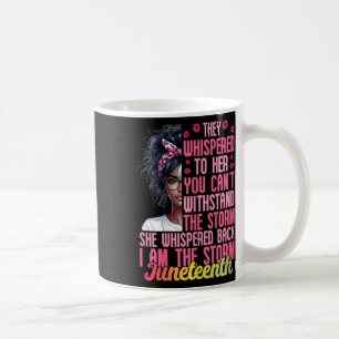 Mug Femme Junetten Je Suis La Tempête Black Women June