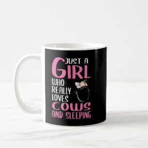 Mug Femme Juste Une Fille Qui Aime Vraiment Les Vaches