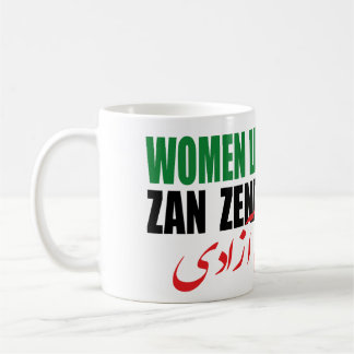 Mug Femme Liberté de vie Iran Zan Zendegi Azadi Perse