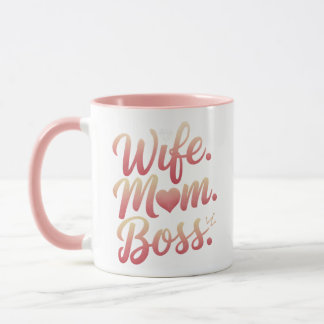 Mug Femme Maman Boss - Les idées cadeaux de la fête de