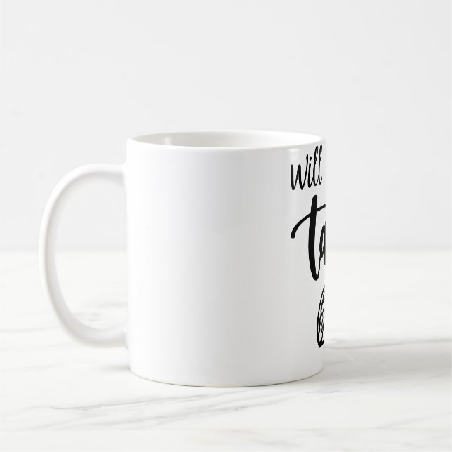 Mug Femme Maman du garçon d'anniversaire, ton monstre  (Gauche)