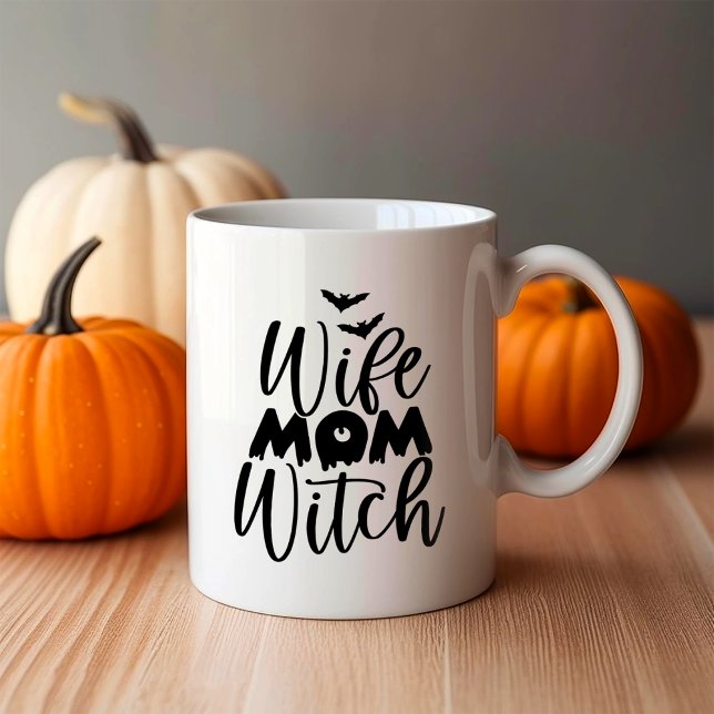 Mug Femme Maman Sorcière (Créateur téléchargé)