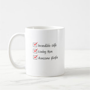 Mug Femme Maman Yia Yia Femme grecque
