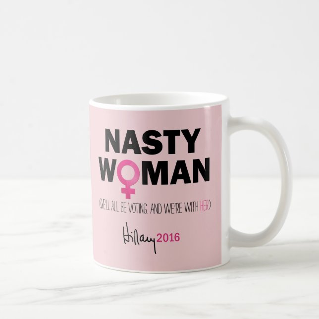 Mug "Femme méchante" Hillary Clinton pour le Président (Droite)