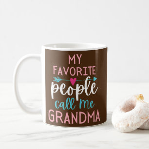 Mug Femme Meilleure grand-mère Favoris gens petits en
