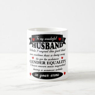 Mug femme mignonne à mari
