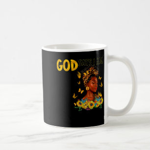 Mug Femme noire Dieu dit que je suis verset biblique t