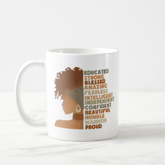 Mug Femme noire Fille Afro