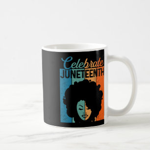Mug Femme noire Junetdix Shirt Afro 1865 Indépendante
