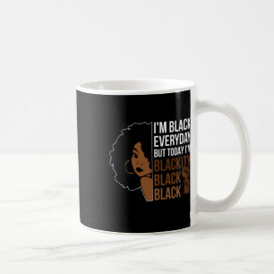 Mug Femme noire noire du 19ème siècle Africaine Améric