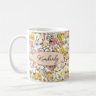 Mug femme pastel jaune