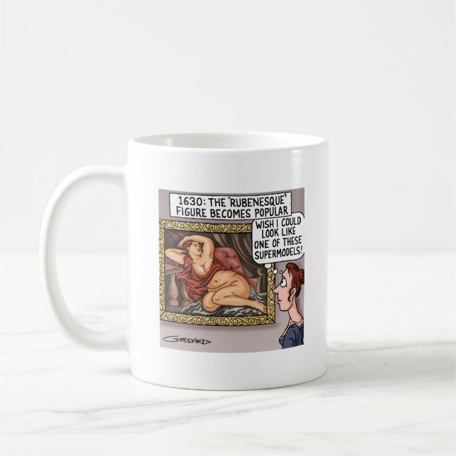Mug - femme rubenesque (Gauche)