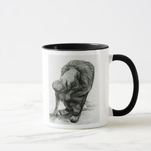 Mug Femme rurale de Vincent van Gogh   glanant, 1885