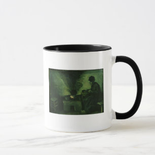 Mug Femme rurale de Vincent van Gogh par le foyer