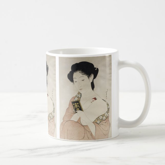 Mug Femme se poudrant le cou par Hashiguchi Goyo (Droite)