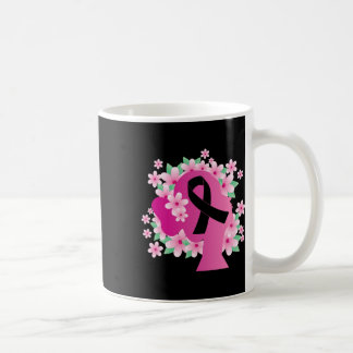 Mug Femme Silhouette Cancer du sein Guerrier S