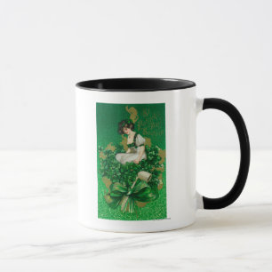 Mug Femme Souvenir de la Saint Patrick sur la scène de