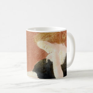 Mug Femme tenant un Rose, Maurice Denis