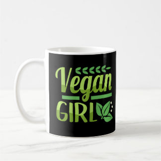Mug Femme Vegan Girl Vegan Meatless Légumes