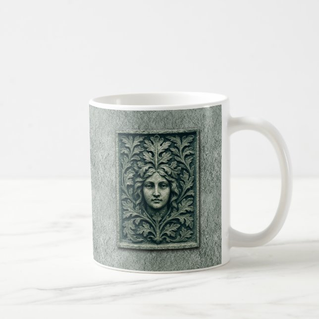 Mug Femme verte - Pierre (Droite)