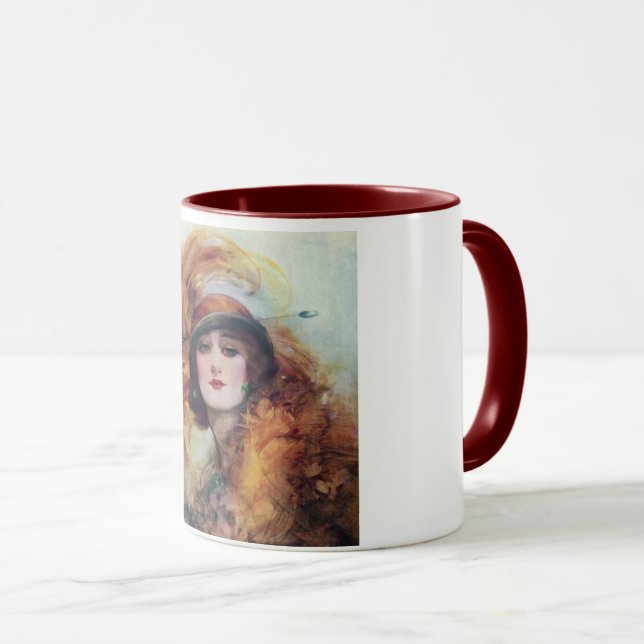 Mug Femme victorienne (Devant droit)