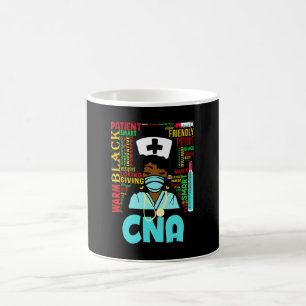 Mug Femmes Afro-Américaines Infirmière Noire Cna Histo