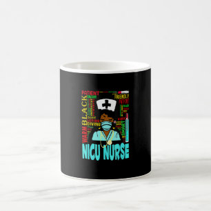 Mug Femmes Afro-Américaines Infirmière Noire en Unité 