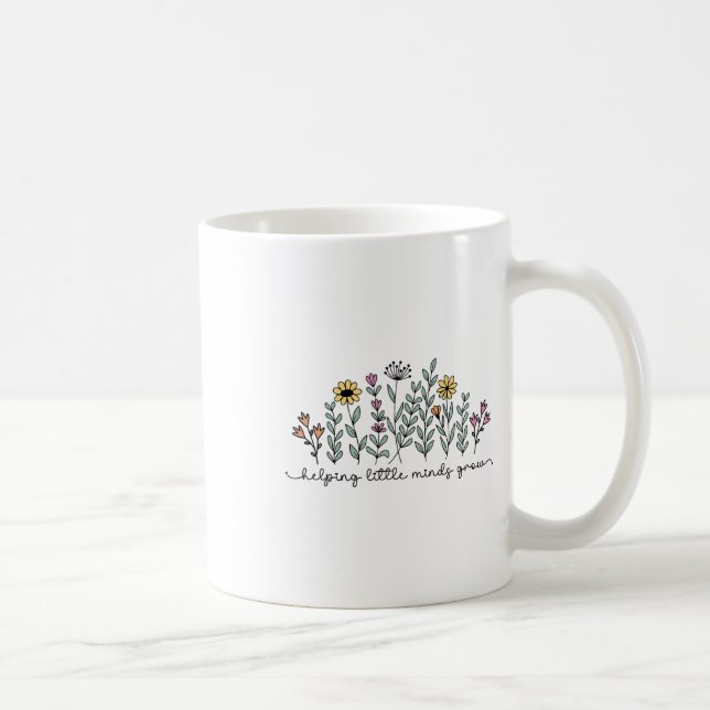 Mug Femmes aidant les petits esprits à grandir pour le (Droite)