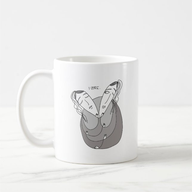 Mug Femmes amour lgbt fierté amour (Gauche)