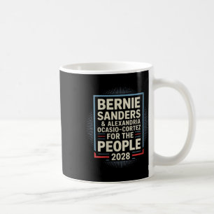 Mug Femmes Bernie Sanders Et Aoc 2028 Pour Président C