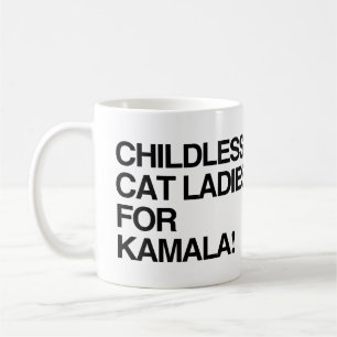 Mug Femmes chats sans enfants pour Kamala