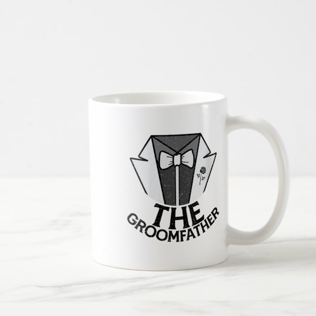 Mug Femmes Cool Et Clic Le Père Du Marié Weddi (Droite)