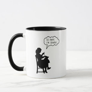 Mug Femmes couturières - Allez-vous-en, je couds Cadea