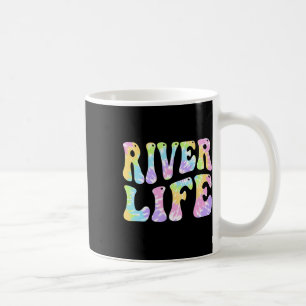 Mug Femmes de riveur amusantes de pêche en bateau Vie