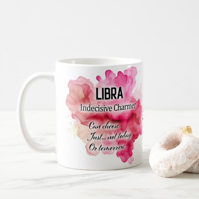 Mug Femmes du zodiaque, Balance (Avec donut)